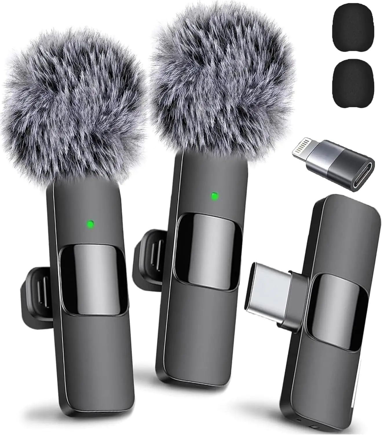 Professional Wireless Lavalier Lapel Microphone for Multi-Purpose