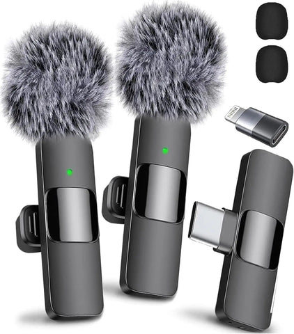 Professional Wireless Lavalier Lapel Microphone for Multi-Purpose