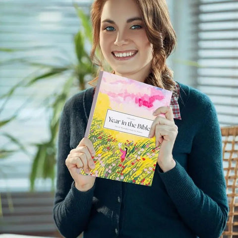 A Beautiful Year In The Bible Women Bible Study Guide Religious Notebook