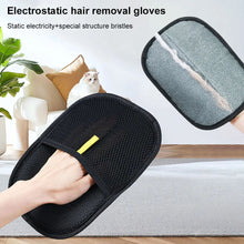 Pet Grooming Gloves Deshedding Mitt Double-Sided Hair Remover Glove