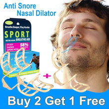 Anti-Snore Nasal Dilator & Silicone Nose Clip Snoring Relief