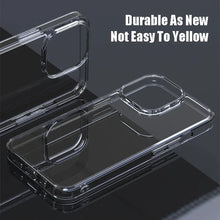 Luxury Tempered Glass Clear Case for iPhone 15 Series