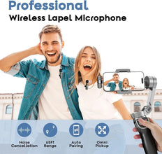Professional Wireless Lavalier Lapel Microphone for Multi-Purpose