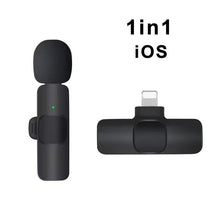 Mini Portable Wireless Lavalier Mic for iPhone & Android