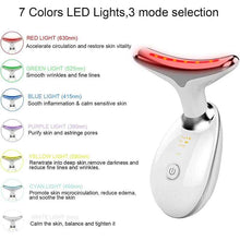 7 Colors Facial Massager for Anti-Wrinkle Neck & Face Beauty Device