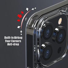 Luxury Tempered Glass Clear Case for iPhone 15 Series