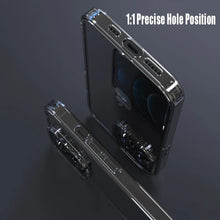 Luxury Tempered Glass Clear Case for iPhone 15 Series