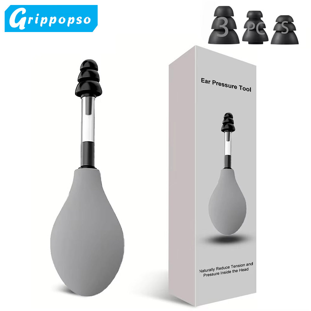 Portable Ear Pressure Relief Suction Device With 3 Earplugs